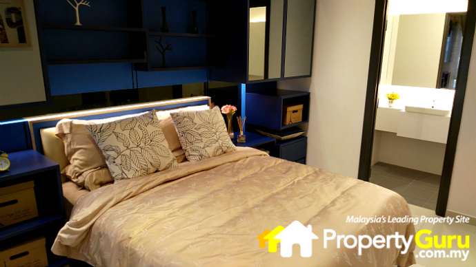 014 The Edge Residen - Type Aâs bedroom 1 with attached bathroom 1.